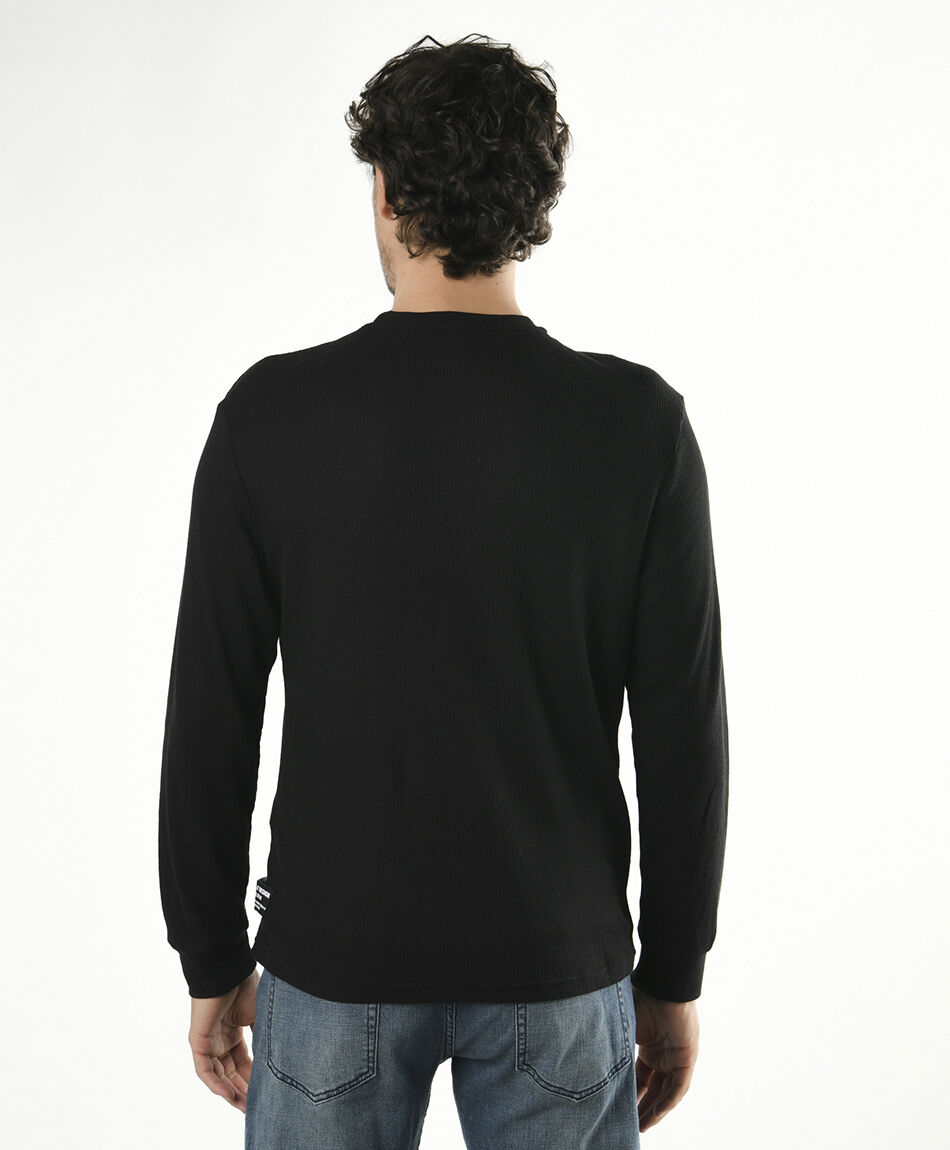 Remera hombre texturizada