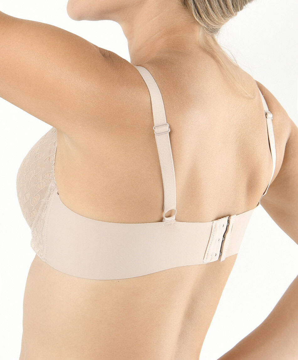 Corpi&ntilde;o mujer floreado push up