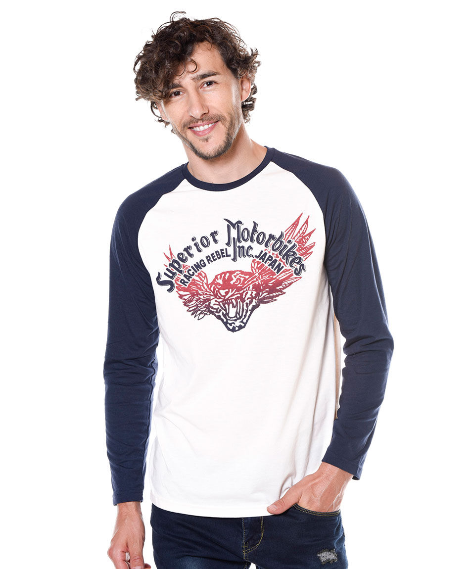 Polera manga larga