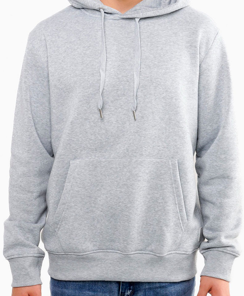 Buzo hombre liso grey