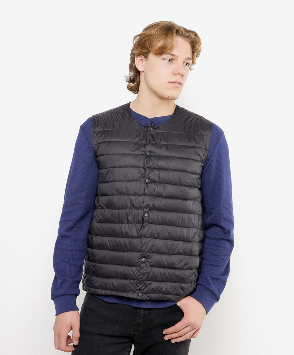 Parka hombre sin mangas acolchada