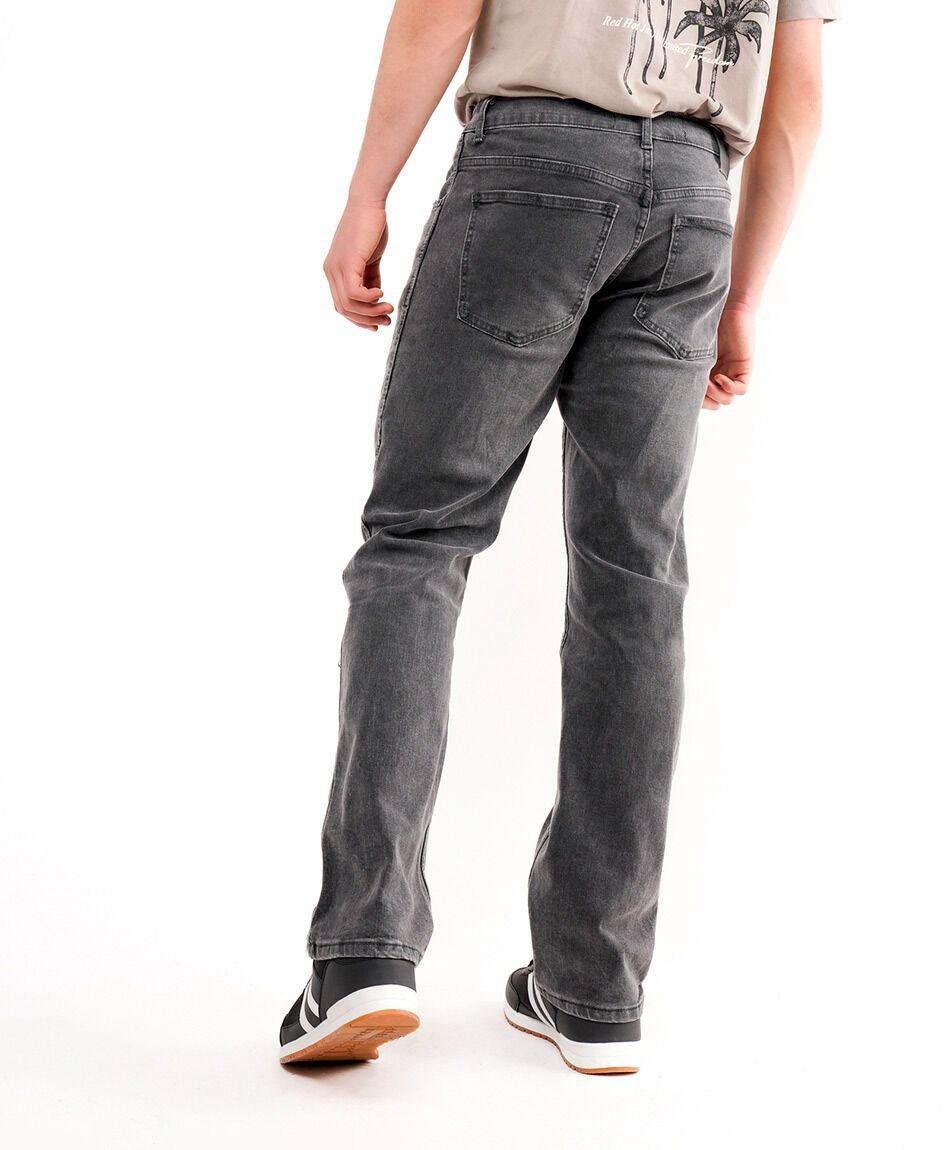 Jeans hombre gris casual