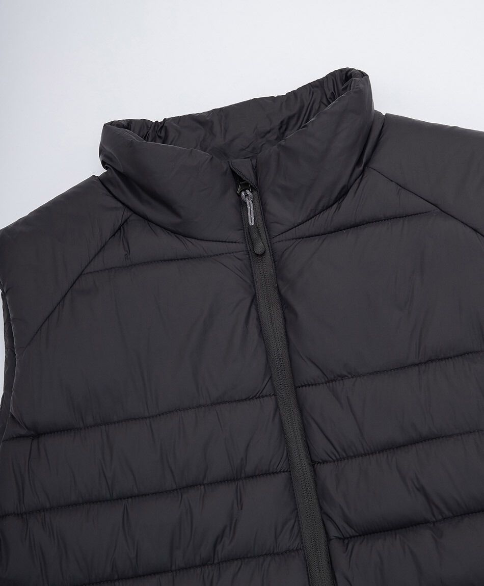 Campera deportiva hombre sin mangas negro