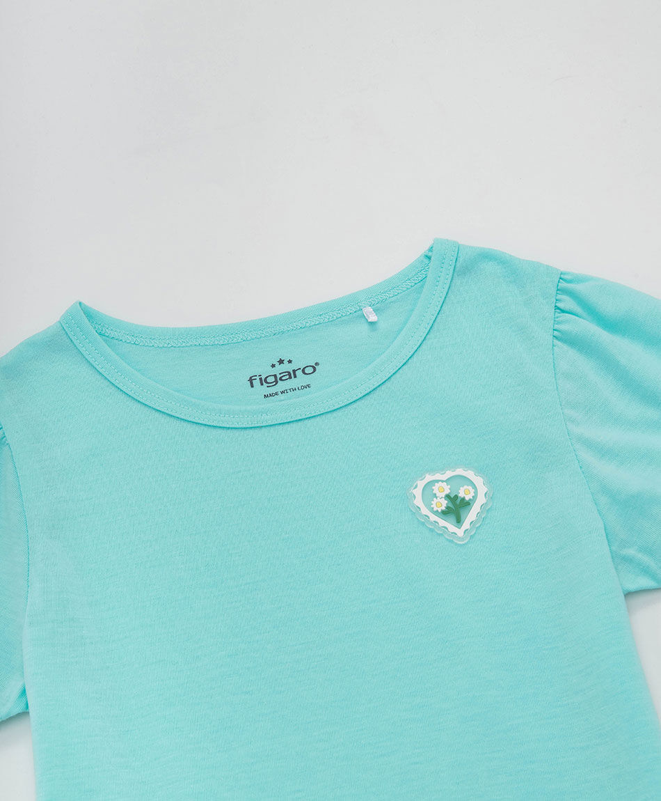Remera beb&eacute; parche coraz&oacute;n