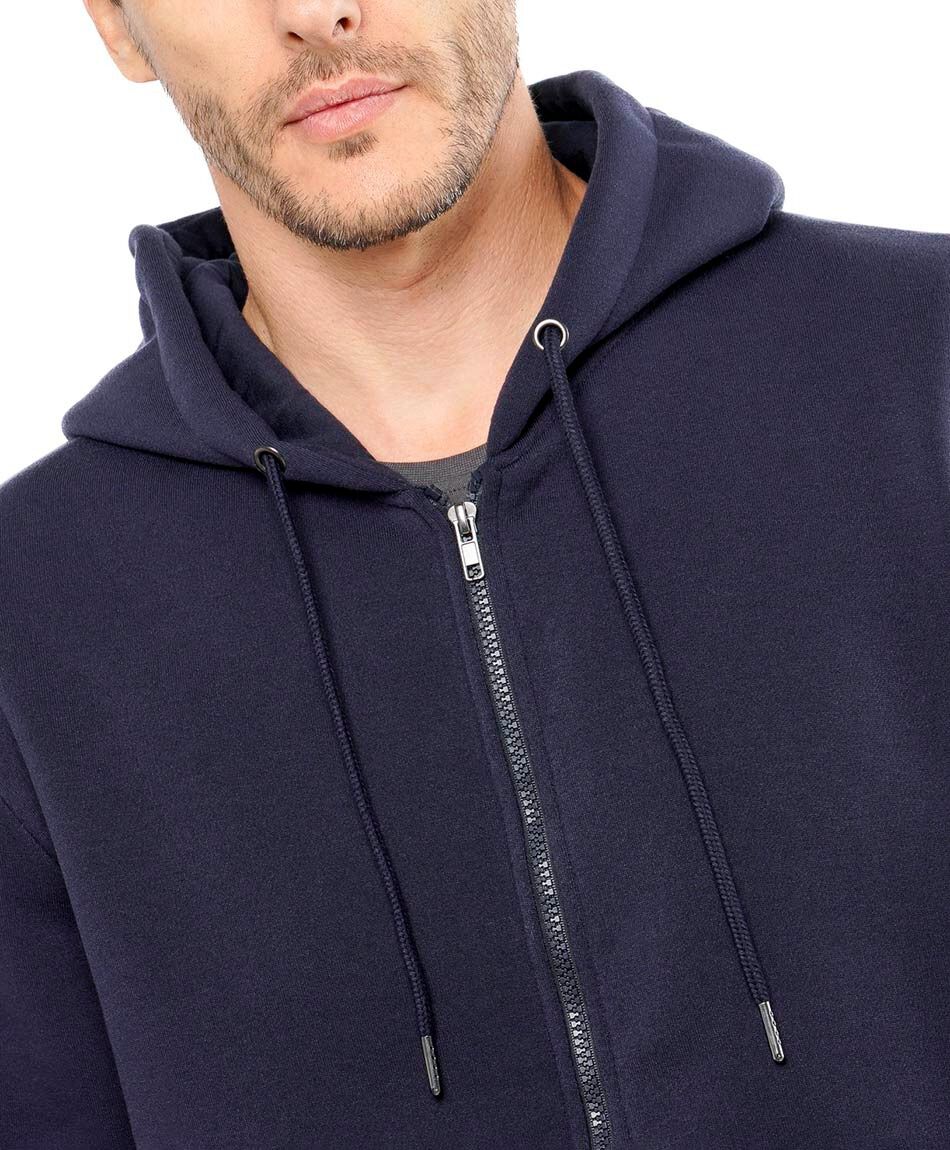 Buzo hombre cierre entero bolsillos