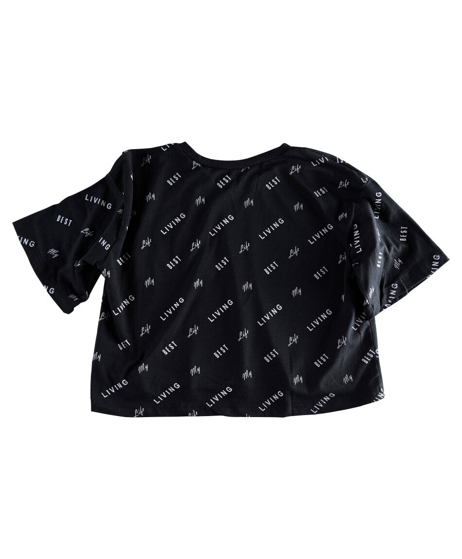 Polera estampada