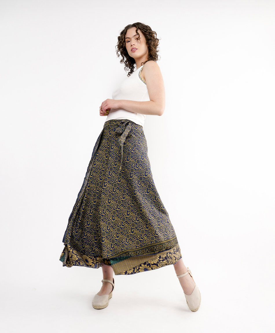 Pollera mujer pareo maxi