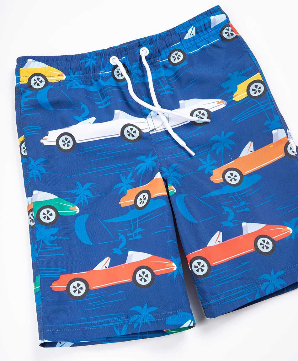 Traje de ba&ntilde;o beb&eacute; autos