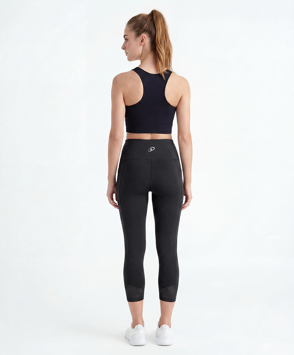 Calza deportiva mujer lisa capri