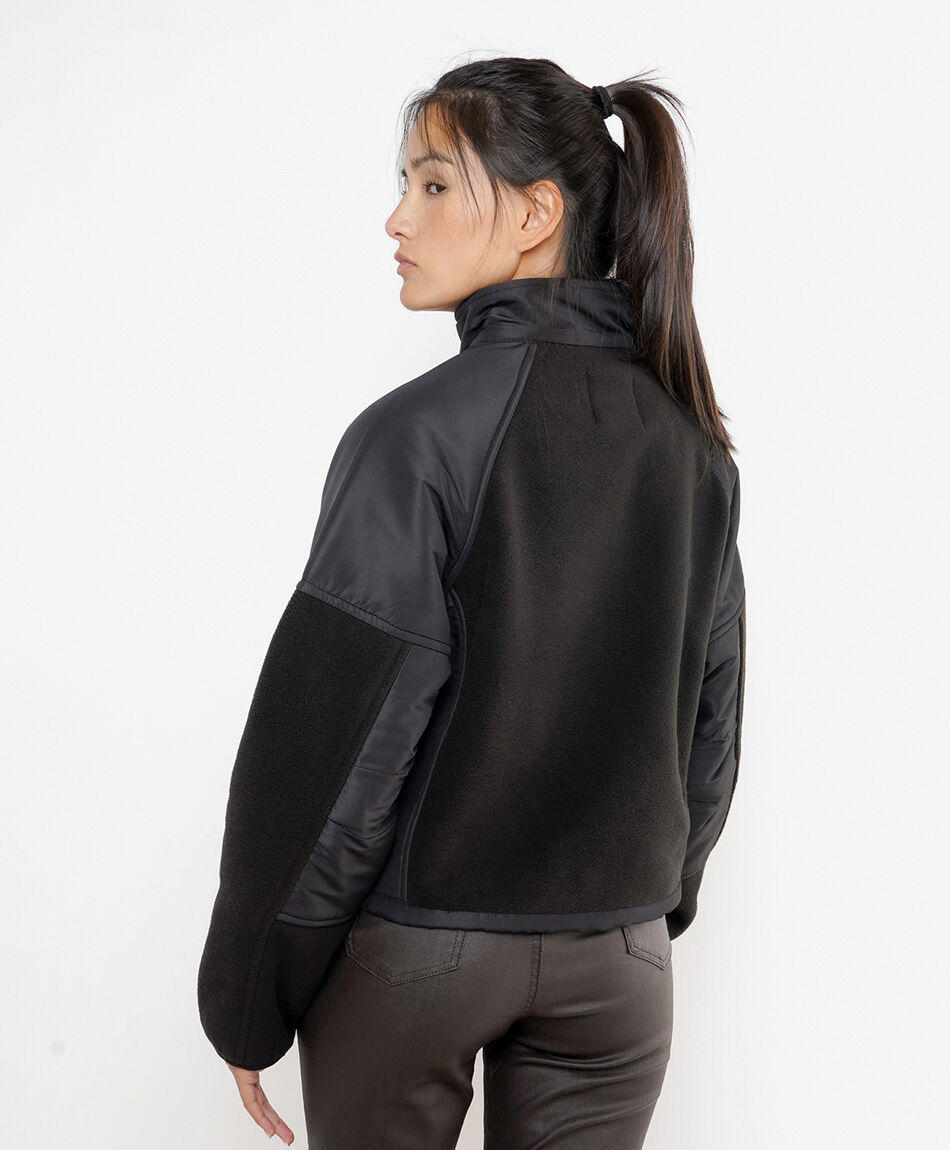Campera mujer polar mix