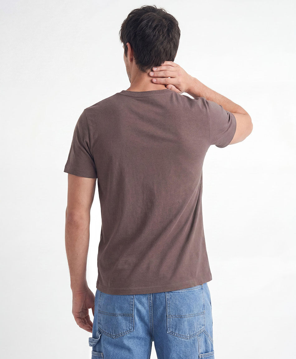 Remera hombre estampado western