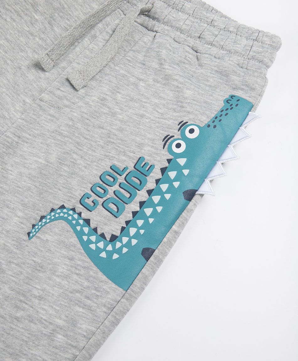 Pantal&oacute;n buzo beb&eacute; cocodrilo