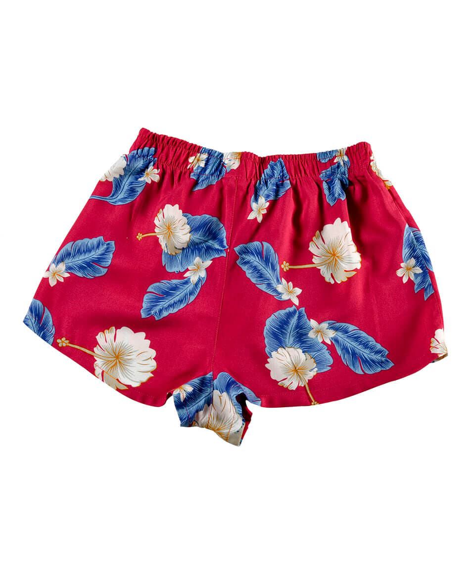 Falda short viscosa