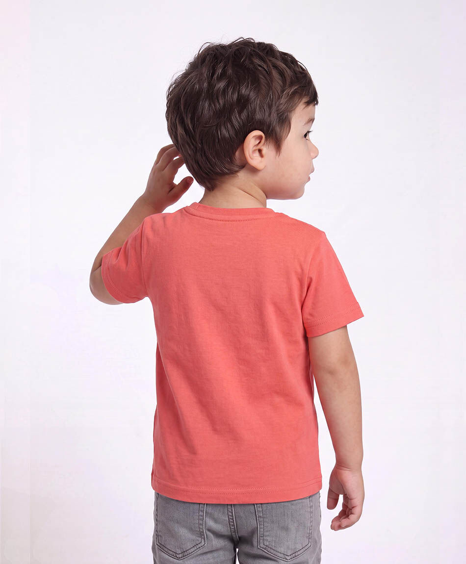 Remera beb&eacute; bolsillo le&oacute;n