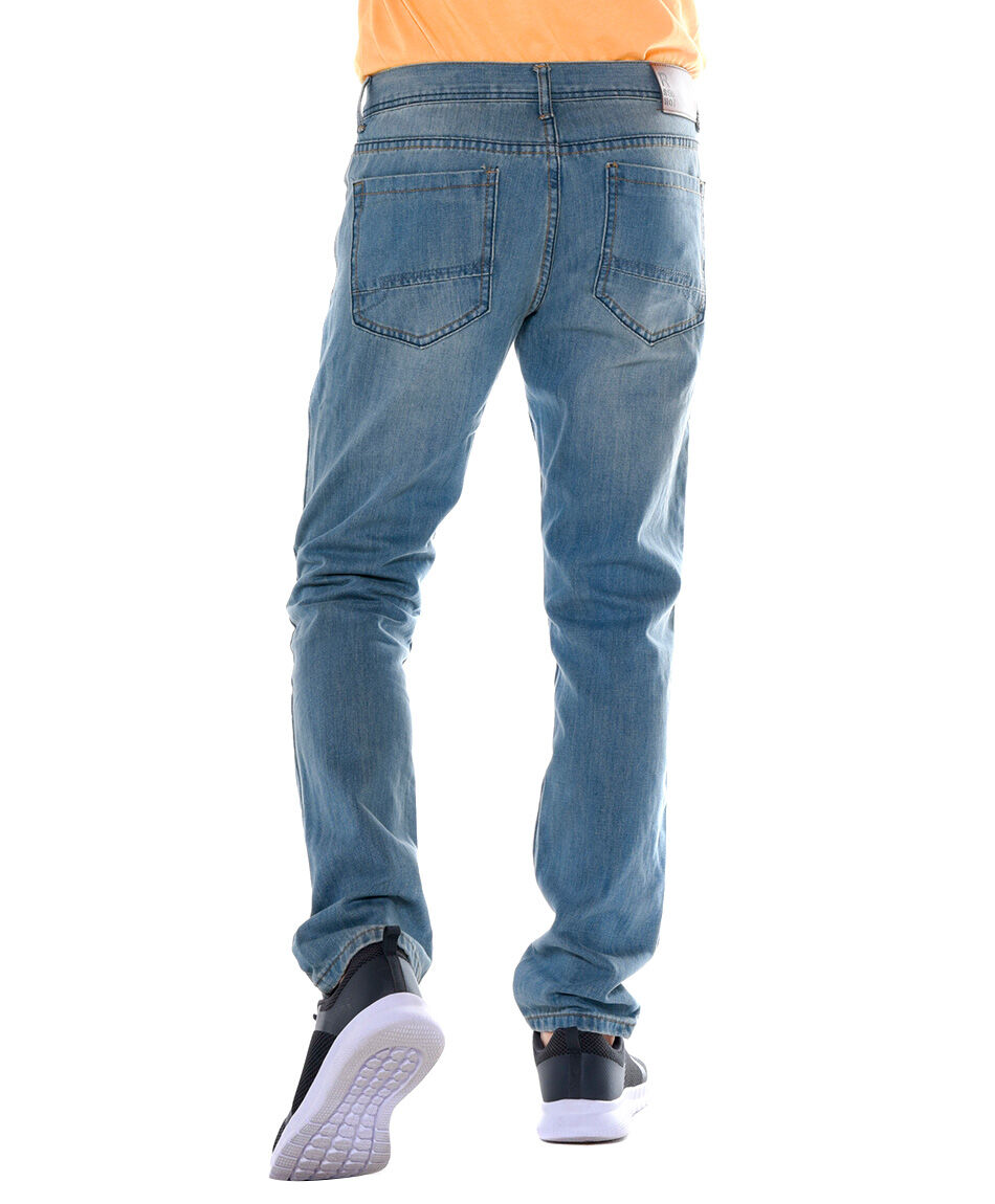 Jeans cont. skinny medium blue