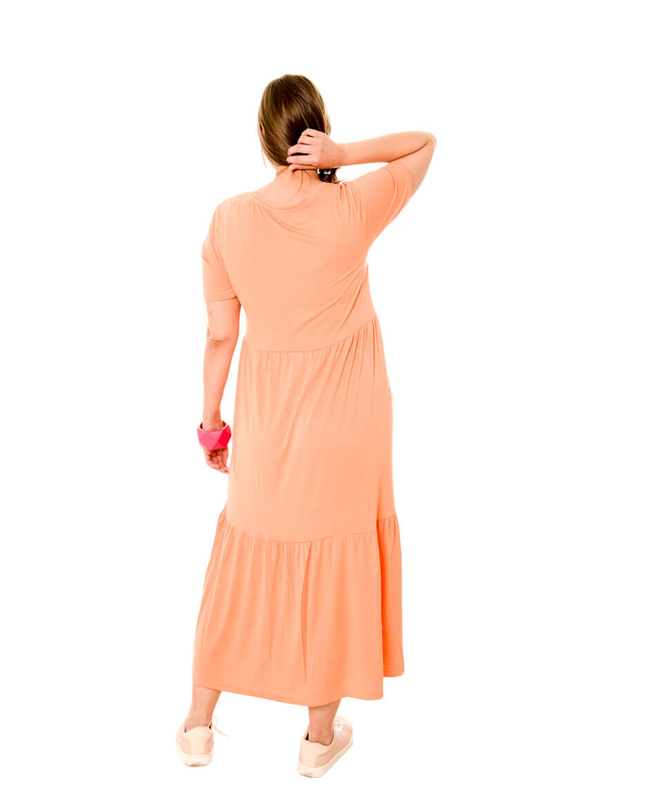 Vestido paneles nar.