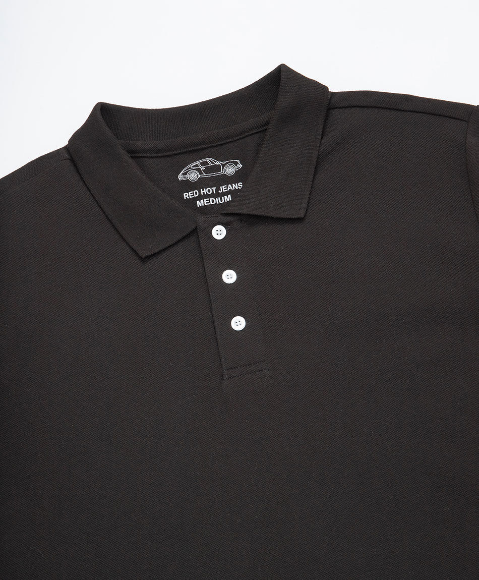Remera hombre manga larga piqu&eacute;