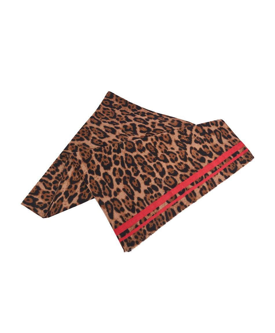 Ruana mujer animal print