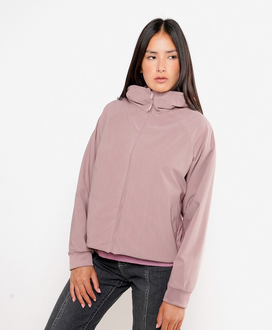 Campera mujer reversible polar