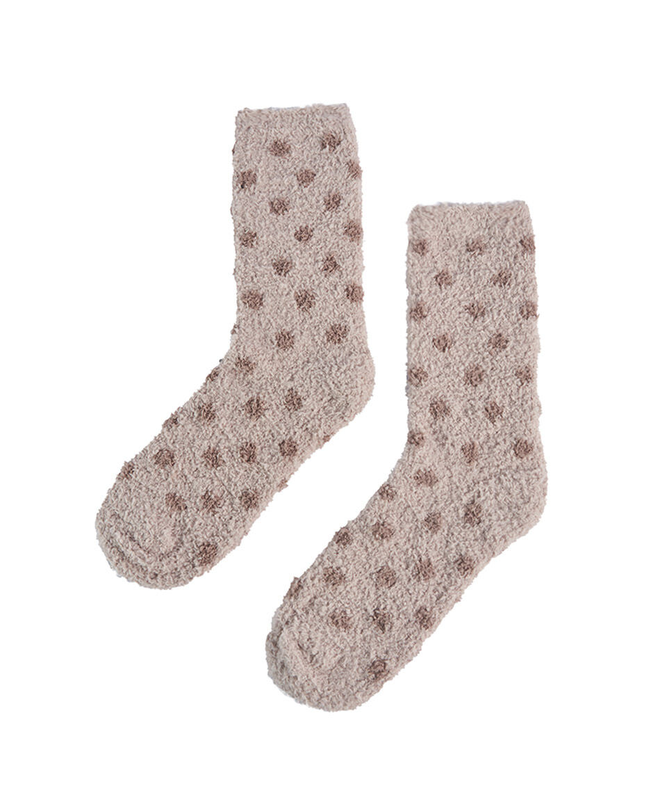 Pack 2 medias mujer lunares