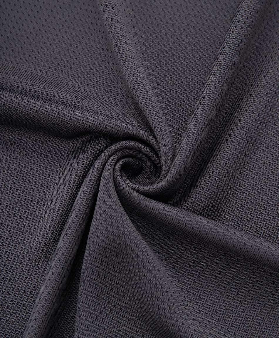 Polera deportiva hombre lisa gris