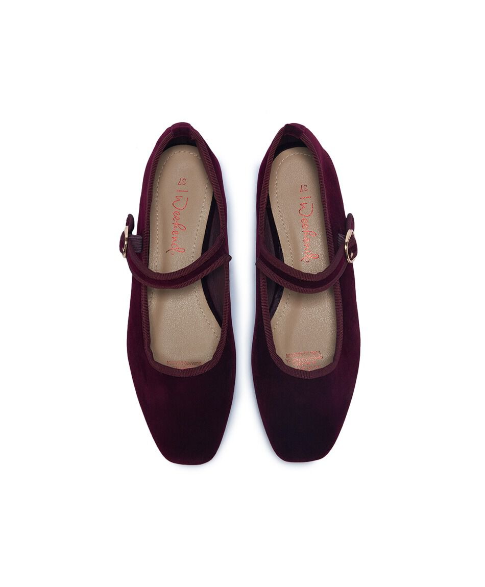 Ballerina mujer trava velvet