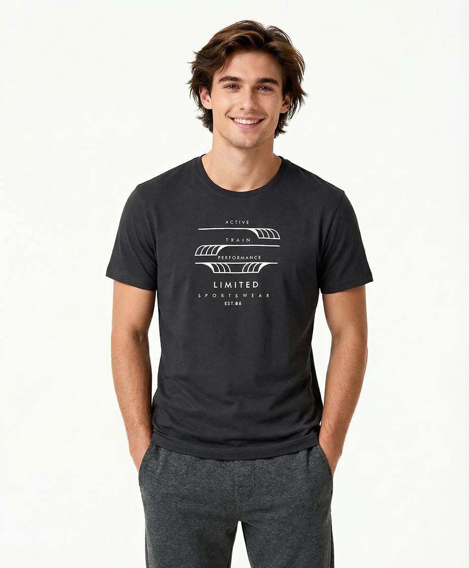 Remera deportiva hombre active train