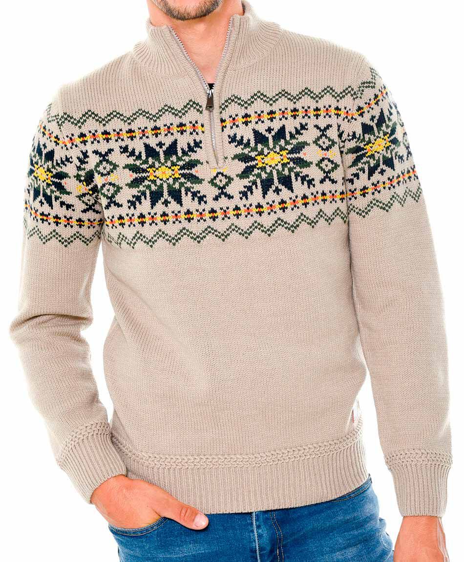 Sweater medio zipper