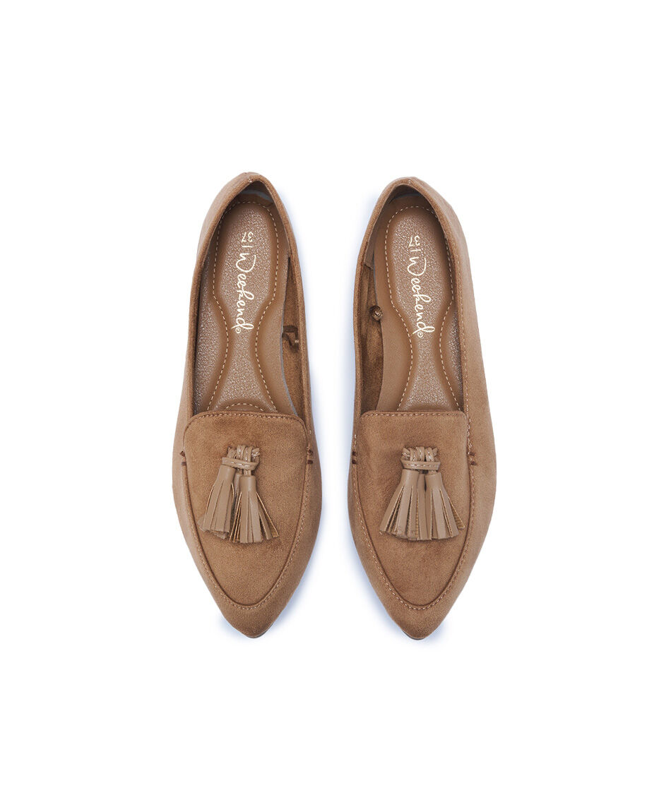 Ballerina mujer dise&ntilde;o camel