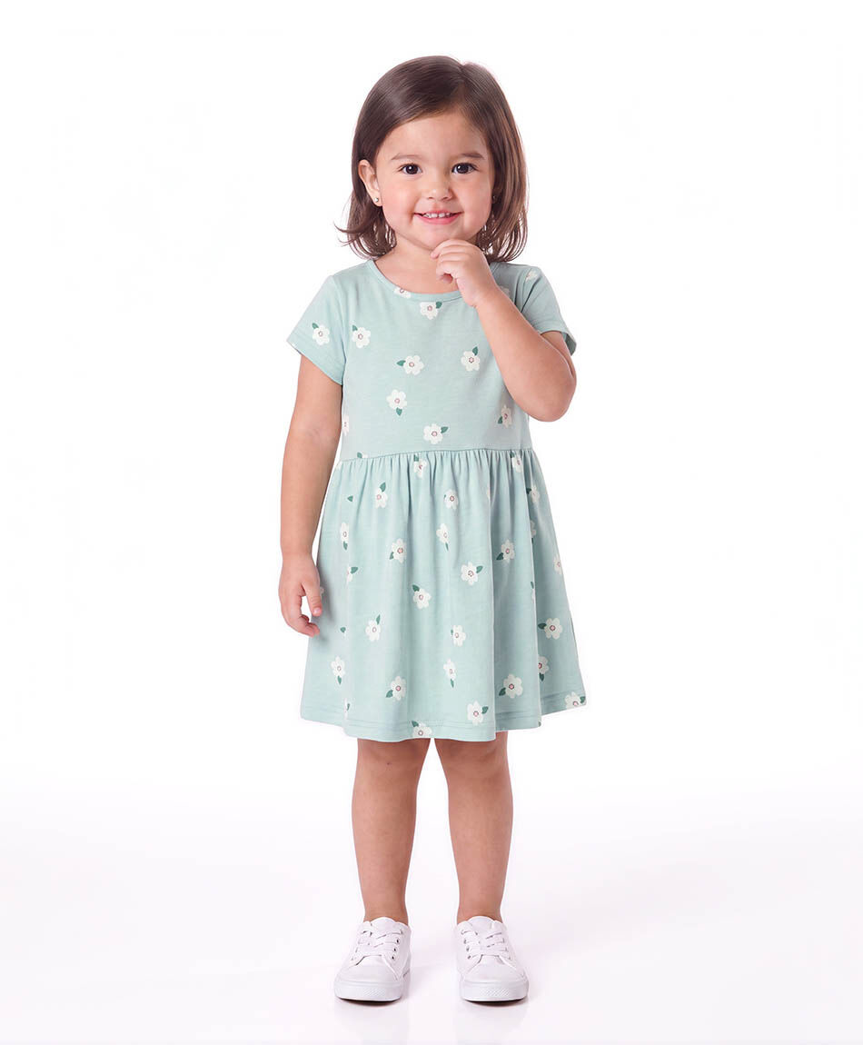 Vestido beb&eacute; florcitas