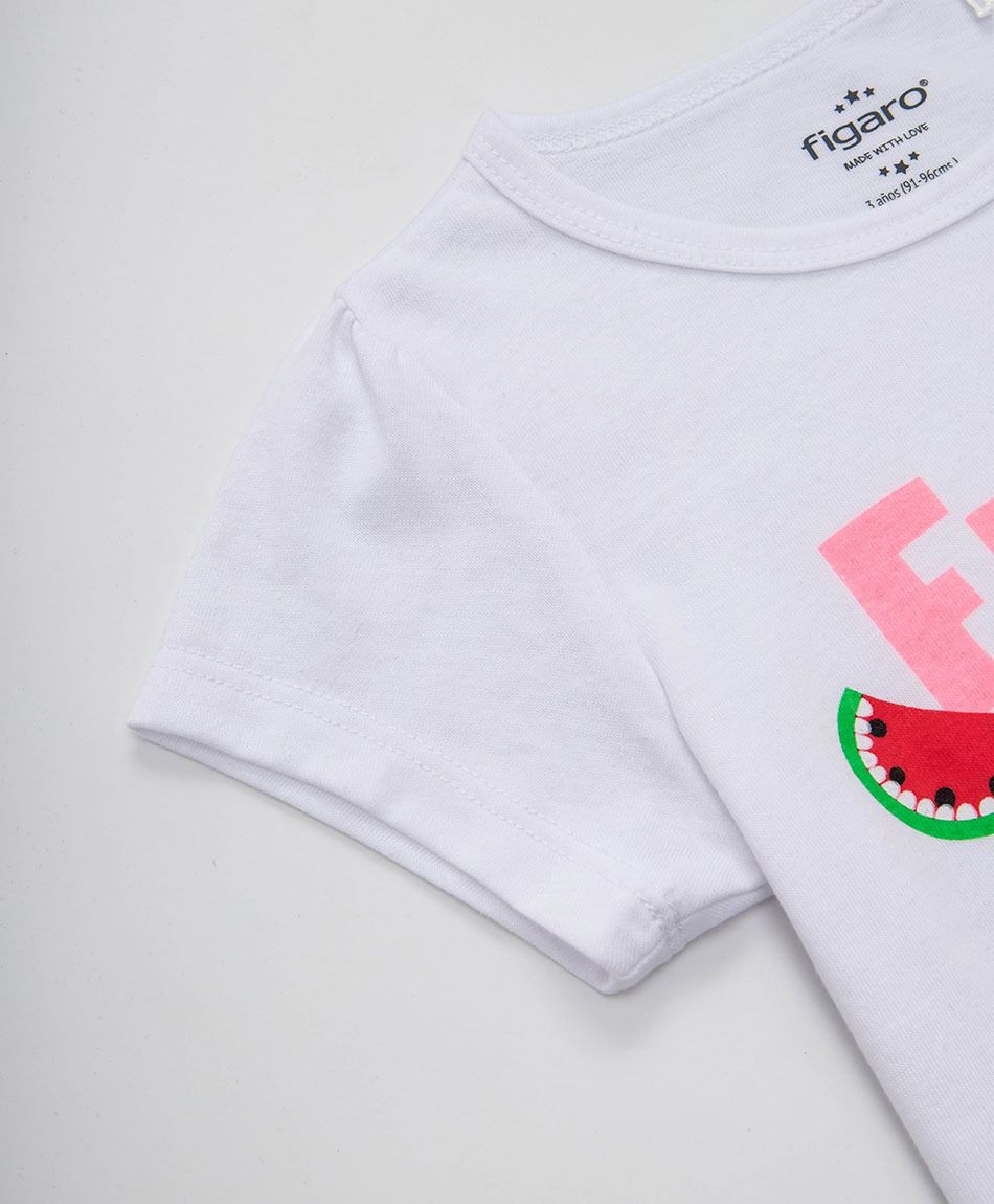 Remera beb&eacute; frutillas