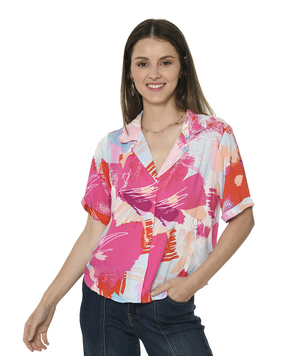 Blusa estampada