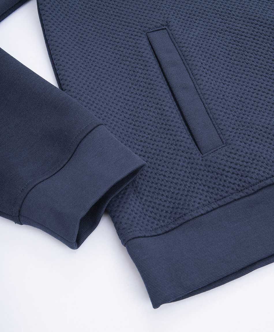 Campera hombre bomber azul