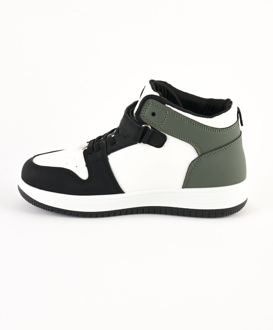 Zapatilla infantil (32 a 37) verde