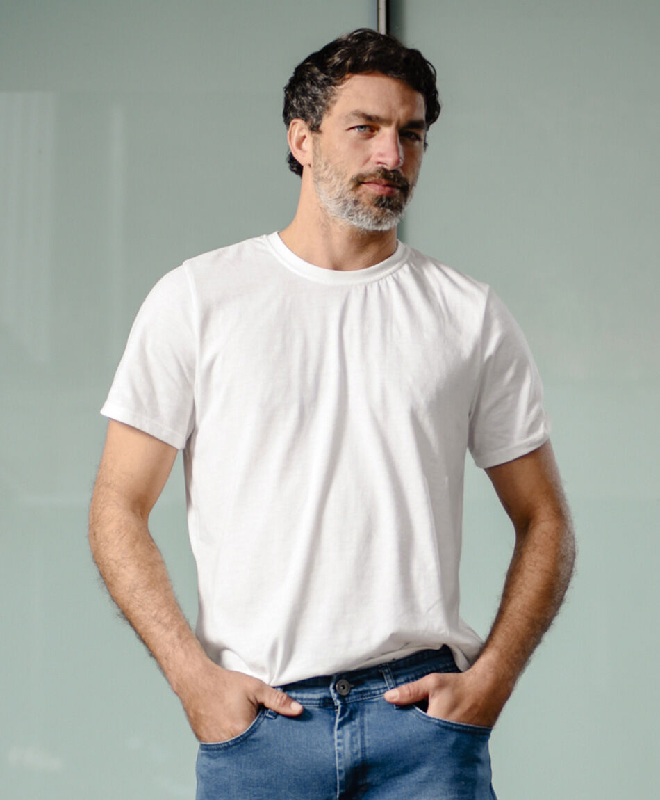 Remera hombre basica