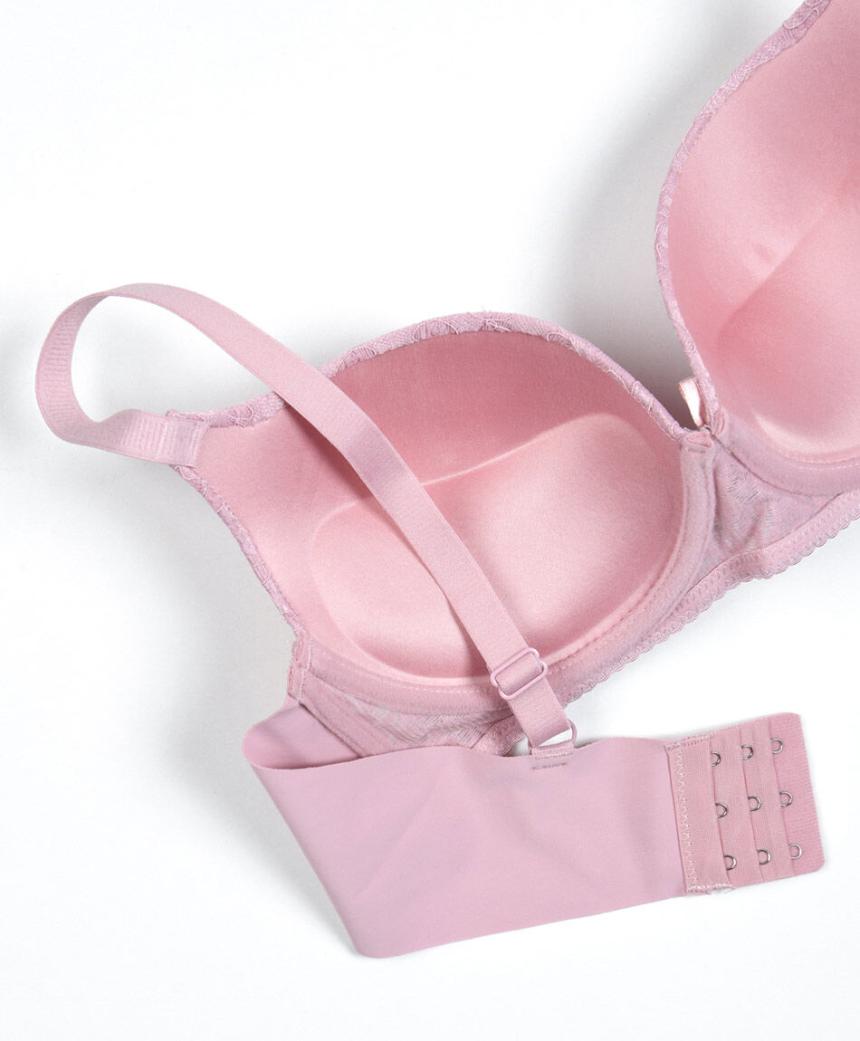 Corpi&ntilde;o mujer floreado push up