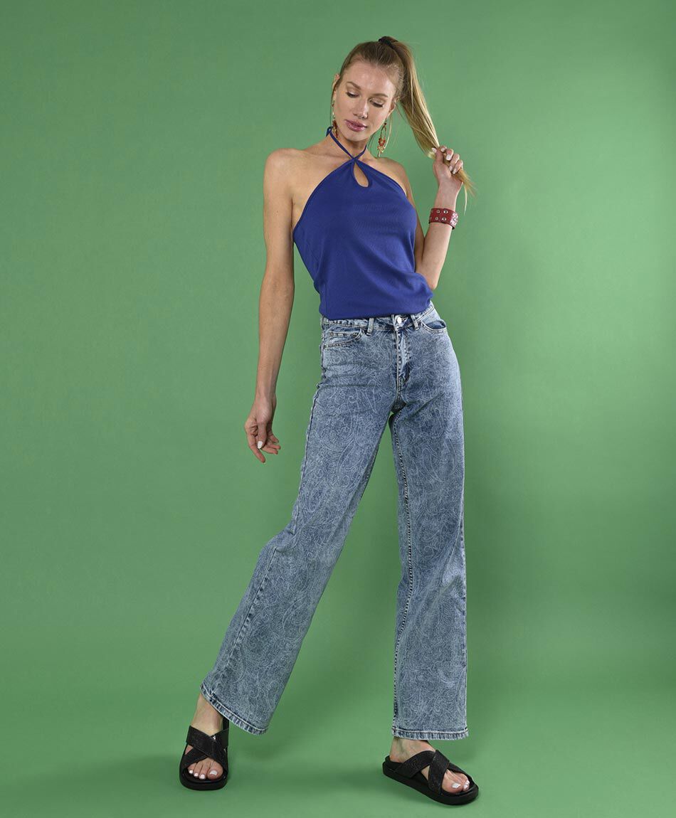 Jeans print