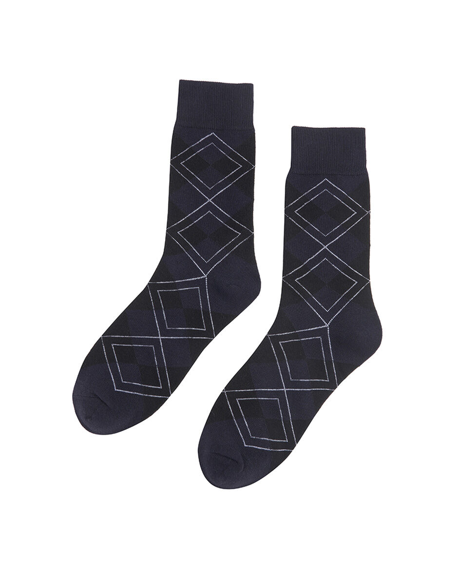 Pack 2 medias hombre rombos