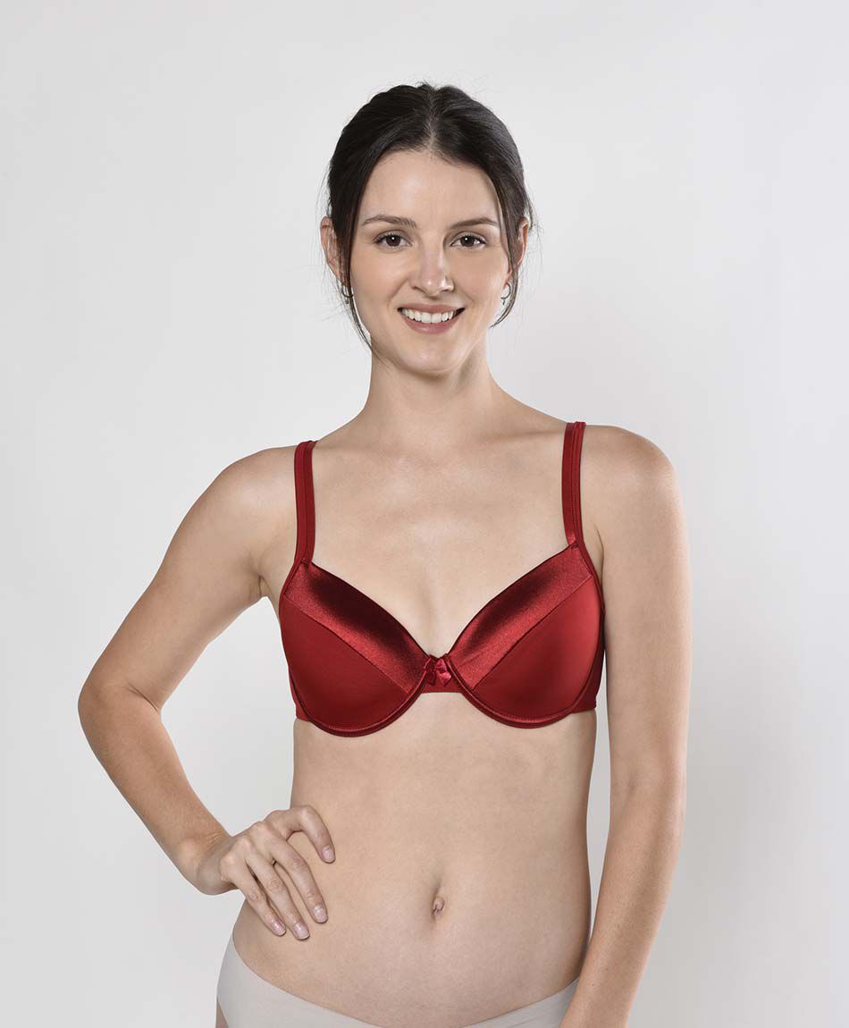 Corpi&ntilde;o mujer satinado