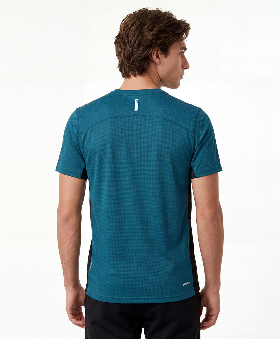 Remera deportiva hombre malla