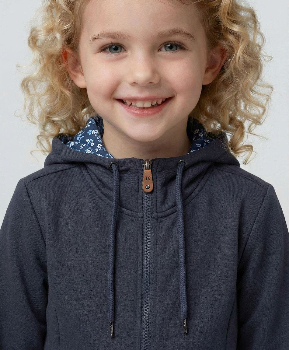 Buzo escolar gorro dise&ntilde;o ni&ntilde;a