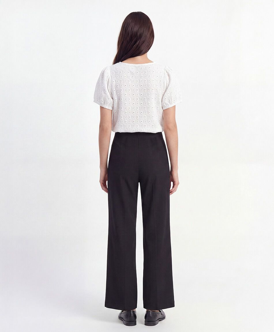 Pantal&oacute;n mujer botones dorados
