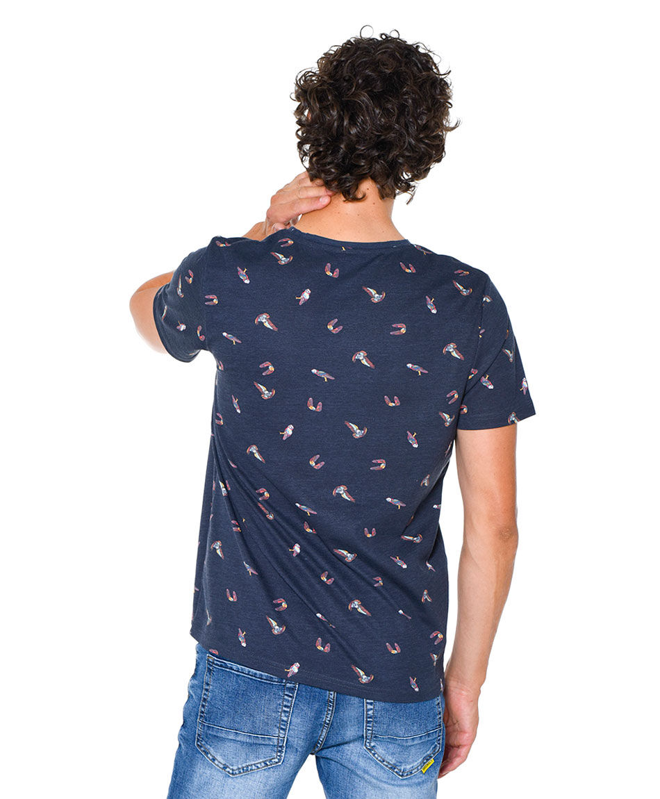 Polera estampada
