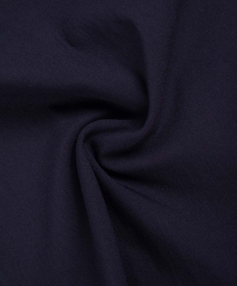 Pantal&oacute;n mujer azul detalle dorado
