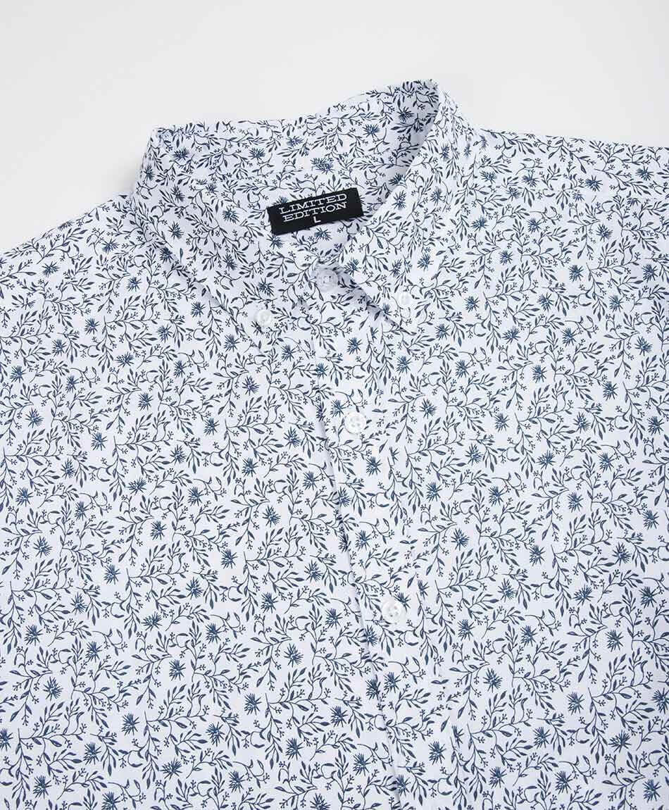 Camisa hombre flores