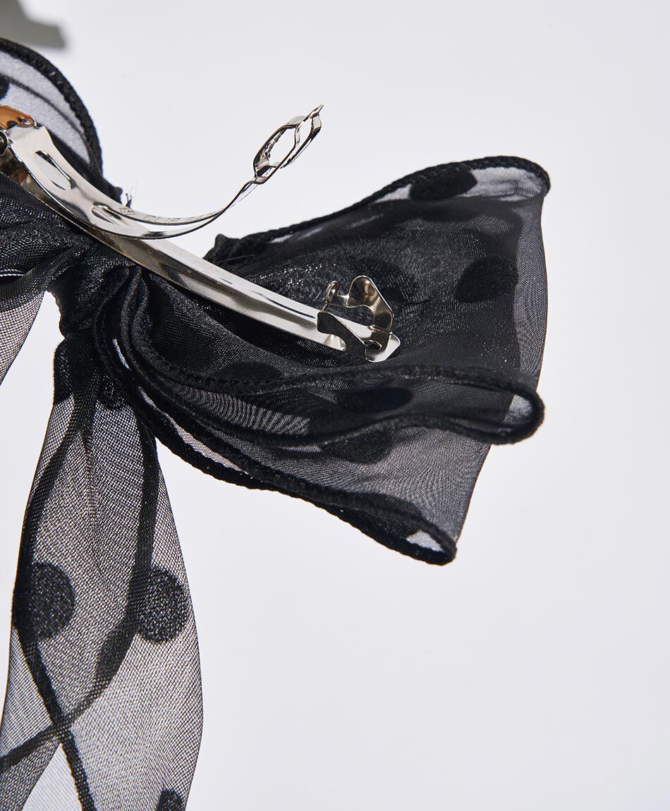 Pinche mujer lunares negro