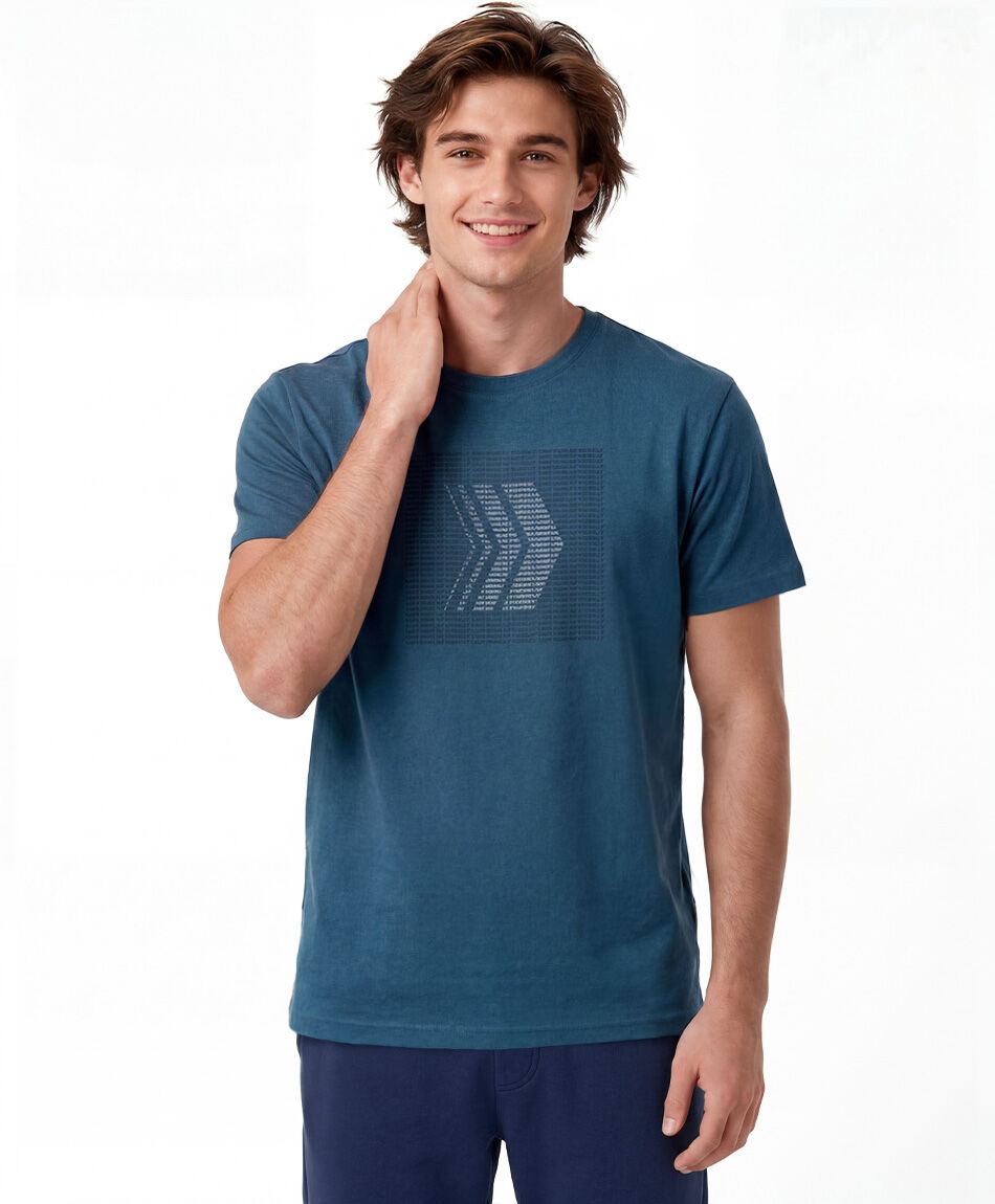 Remera deportiva hombre flechas