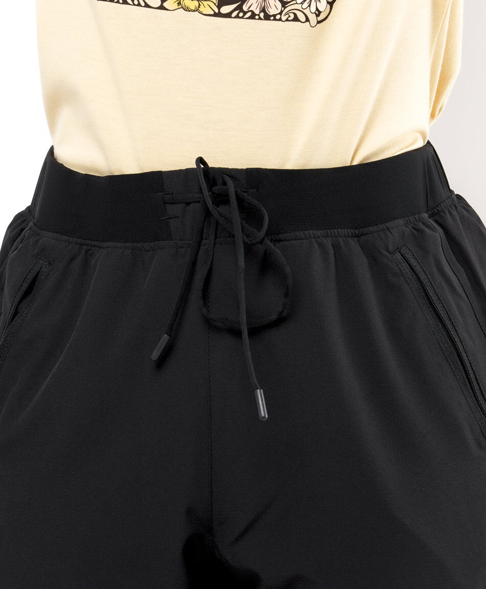 Pantal&oacute;n mujer casual pretina ajustada pu&ntilde;os