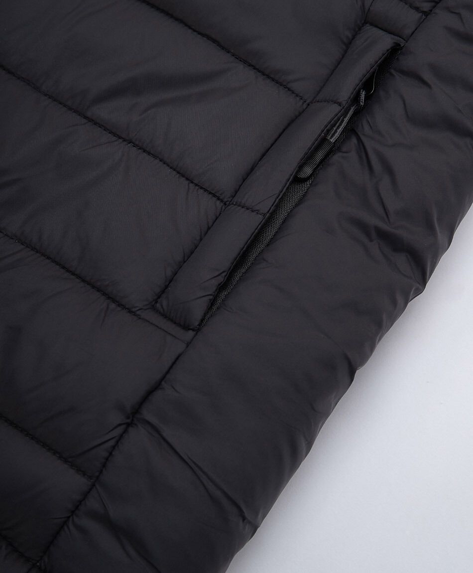Campera deportiva hombre sin mangas negro