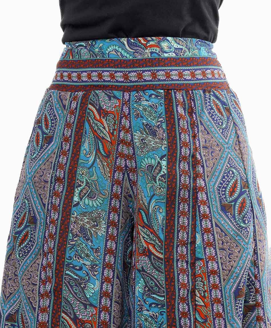 Pantal&oacute;n mujer print extra wide